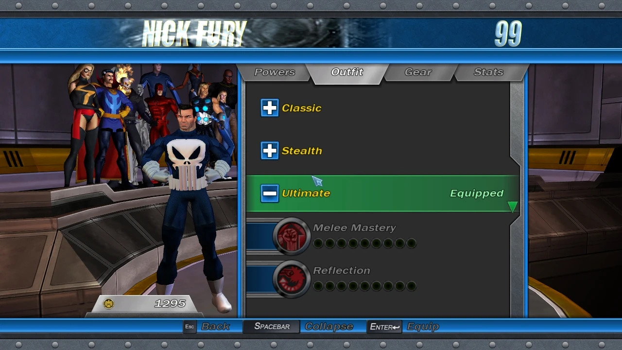 Marvel: Ultimate Alliance "Punisher Classic"