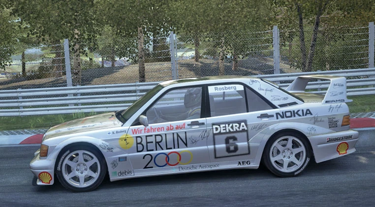 GRID 2 "Скин Mercedes-Benz 190E 2.5-16 Evolution II"