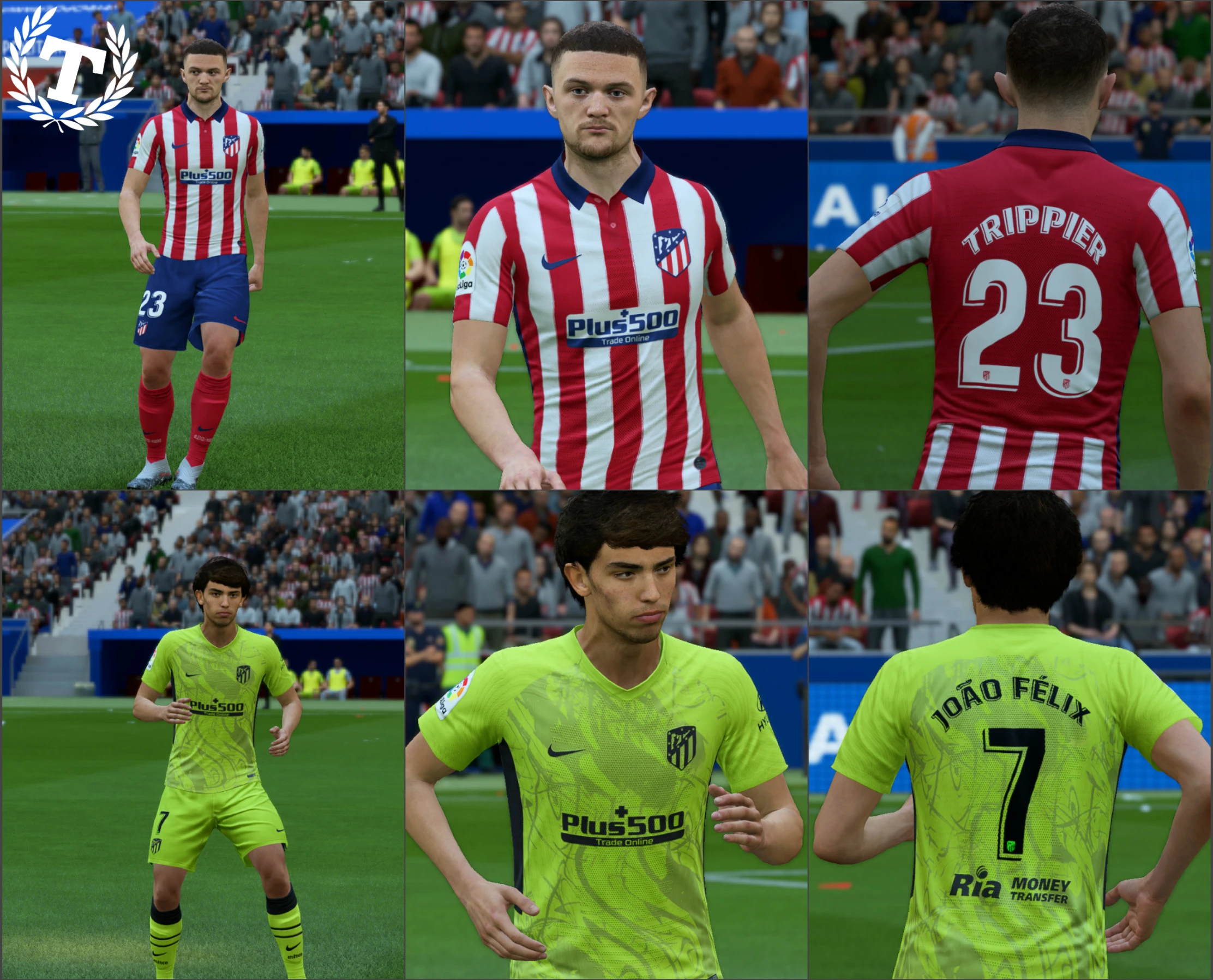 FIFA 20 "Atletico Madrid Home and Third Kits 20-21"