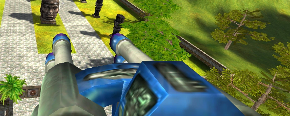 Serious Sam: The Second Encounter "Синий лазер на Classic"