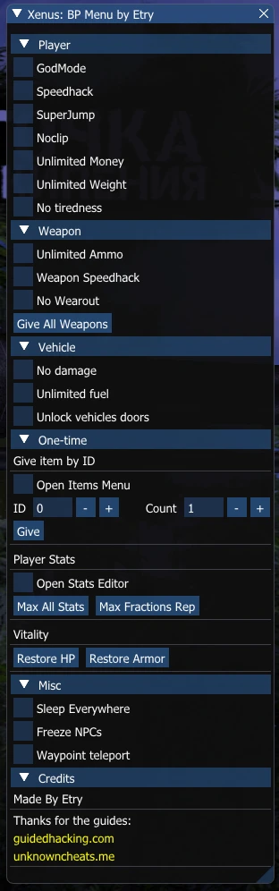 Boiling Point: Road To Hell / Xenus: Точка кипения: Трейнер/Trainer (+20) [2.2] {Etry}