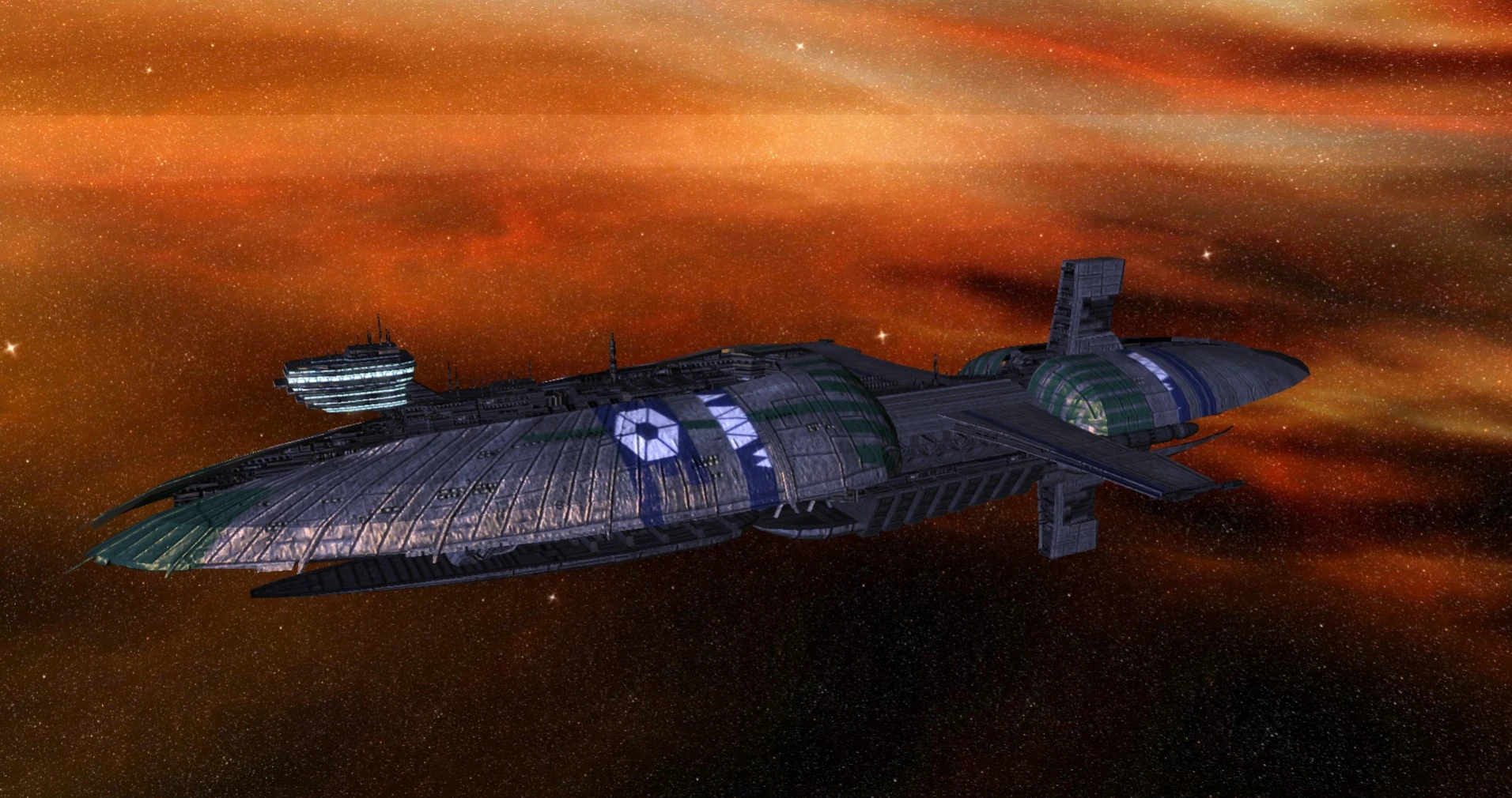 Star Wars: Empire at War "Republic at War: Изменение текстуры для фрегата Щедрый"