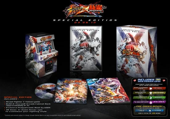 Анонс Street Fighter X Tekken: Special Edition