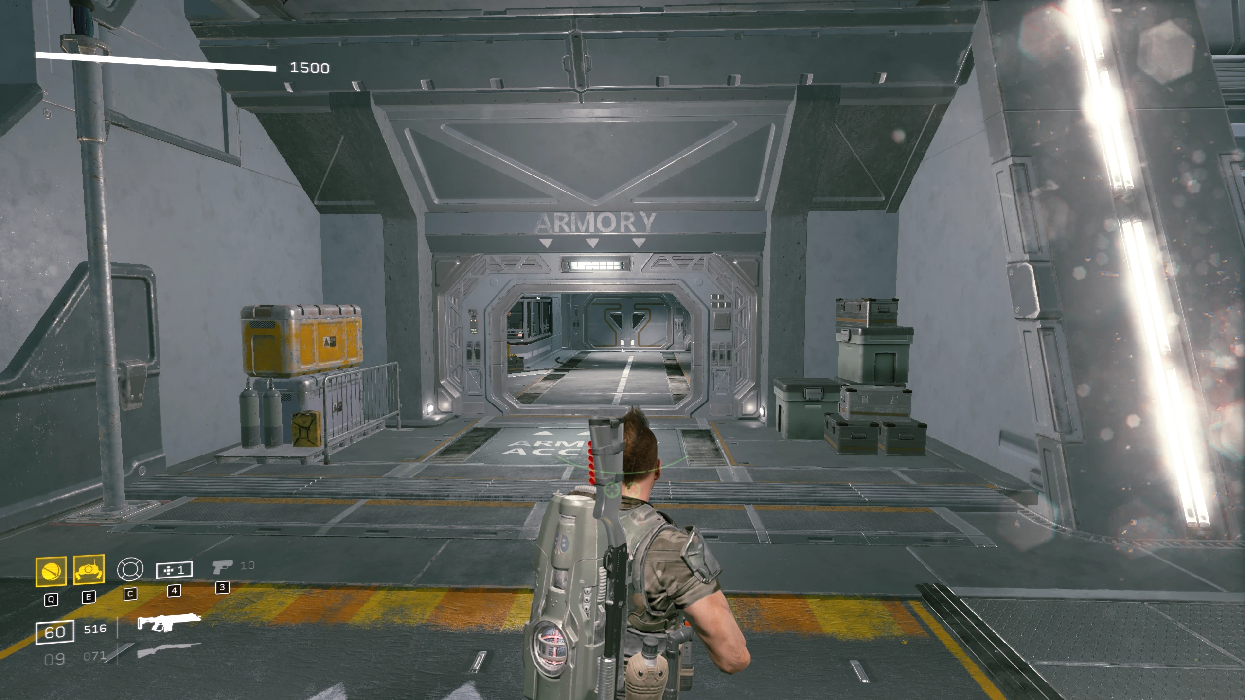 Aliens: Fireteam Elite "Центрированная камера"