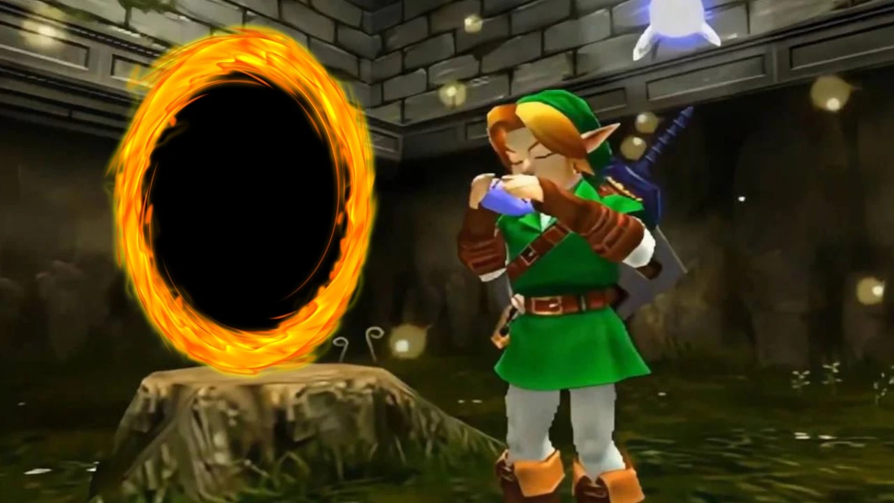 В The Legend of Zelda: Ocarina of Time были порталы до Portal