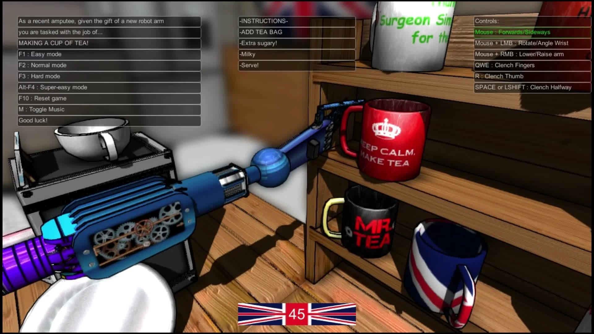 Amputea Чертовски трудная игра