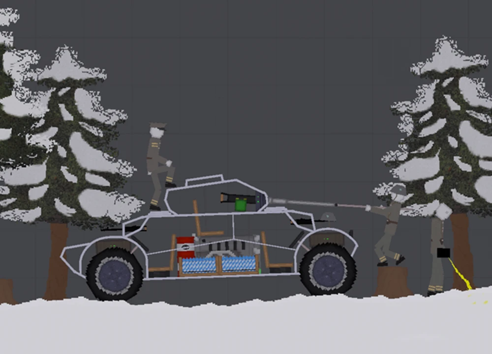 People Playground "Шведская бронемашина Pbil M40" [1.27+]