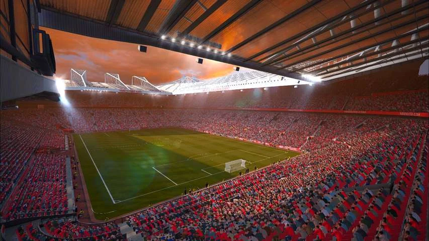 Pes 2017 "Old Trafford Evening Mod"