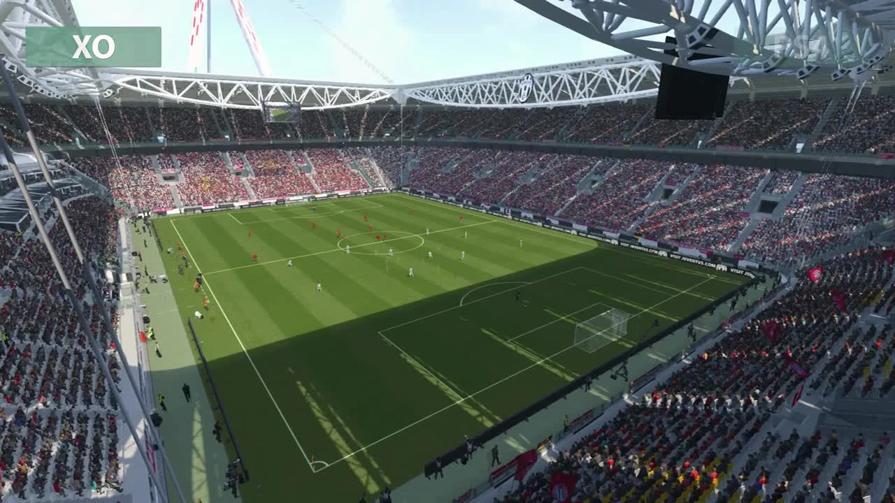 PES 2016 "Сравнение графики PS4 vs XO Demo"