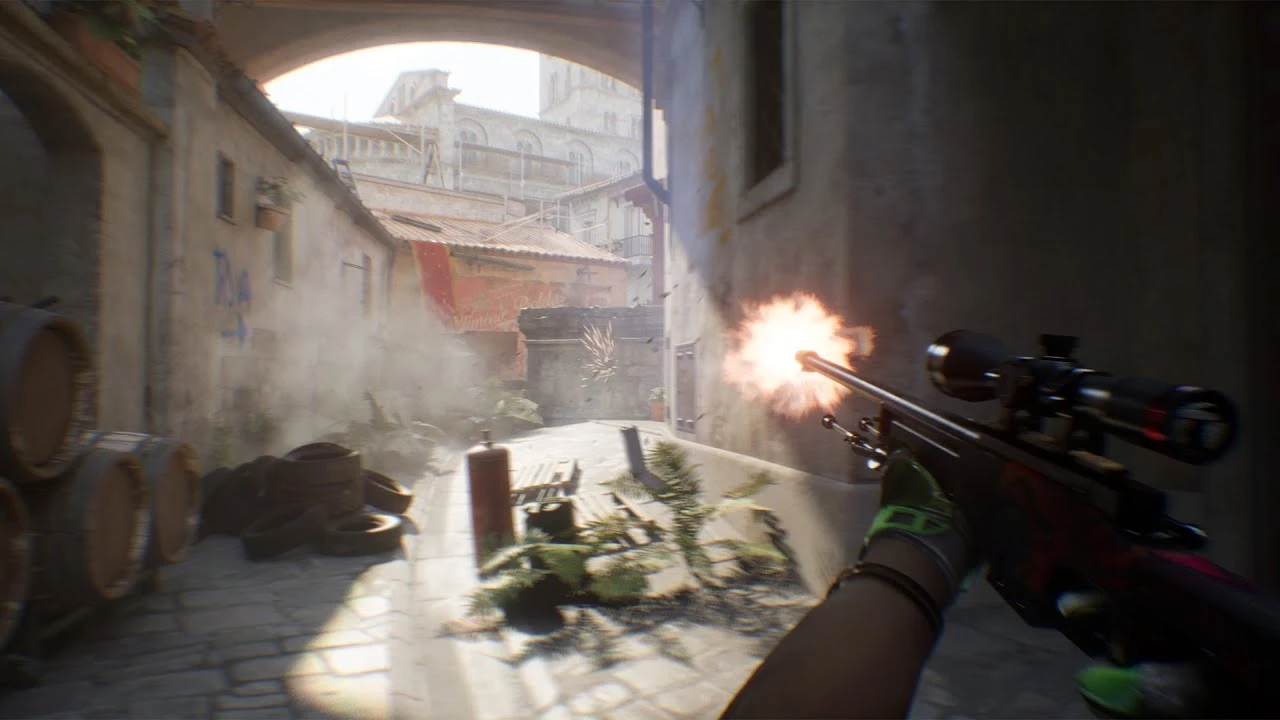 Counter-Strike 2 на движке Unreal Engine 5: легендарный прострел в новой графике