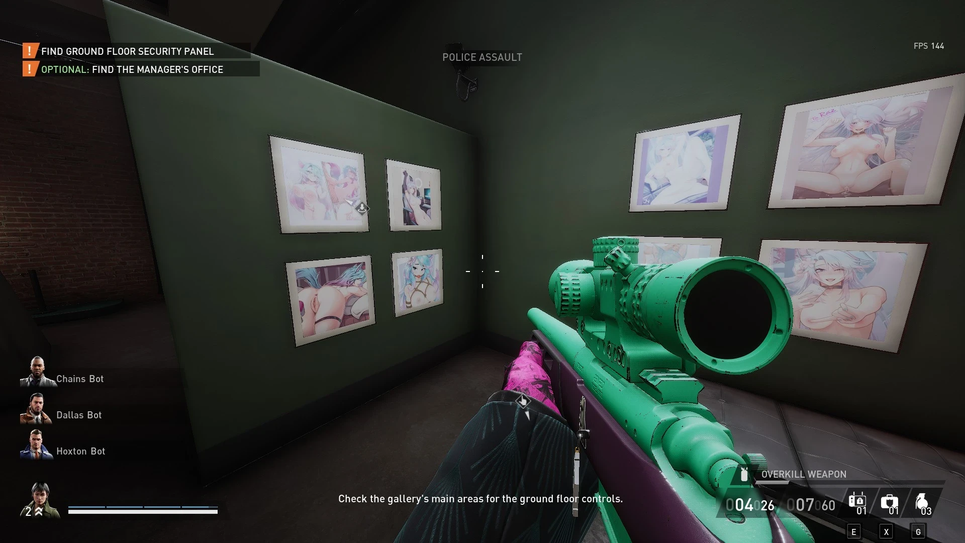 Payday 3 "Арт галерея V-туберш Hololive - NSFW"