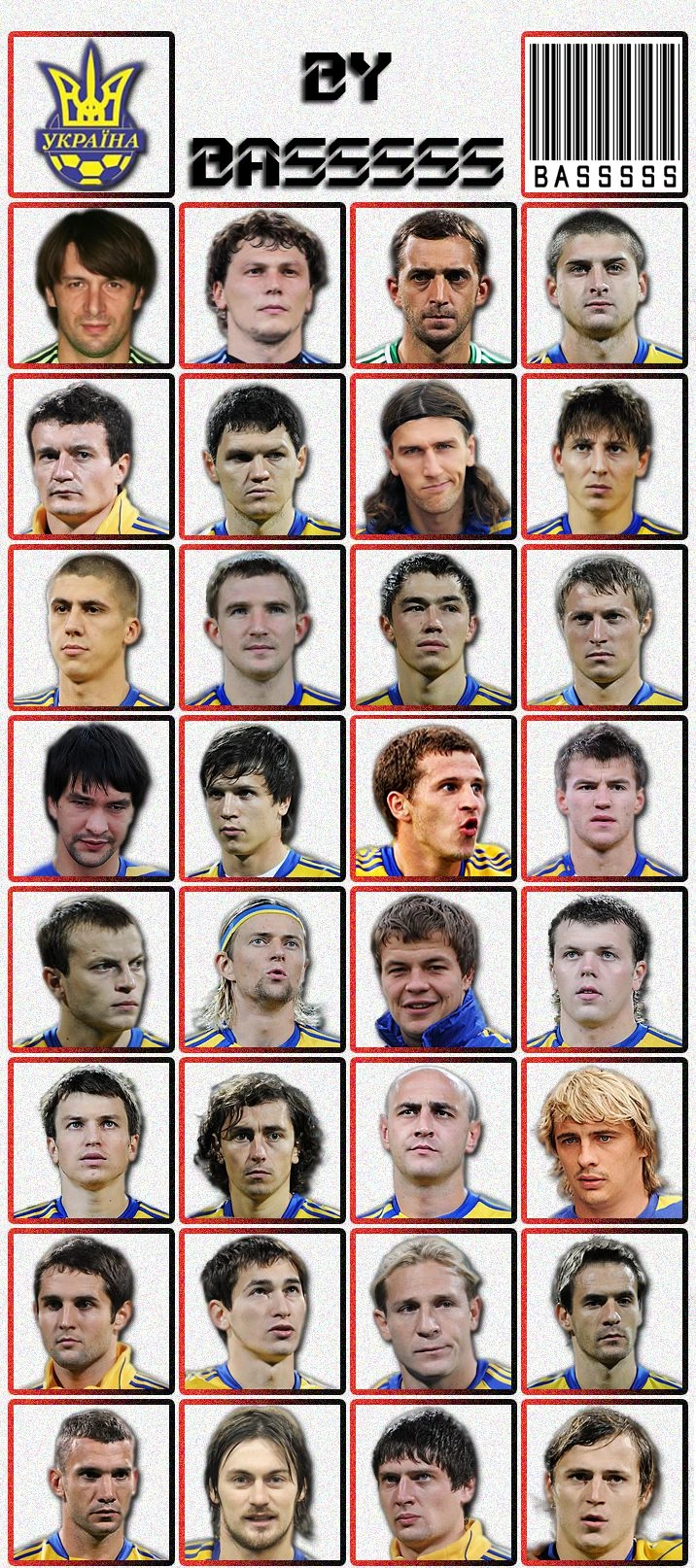 Football Manager 2011 "Фотопак сборной Украины by Basssss"