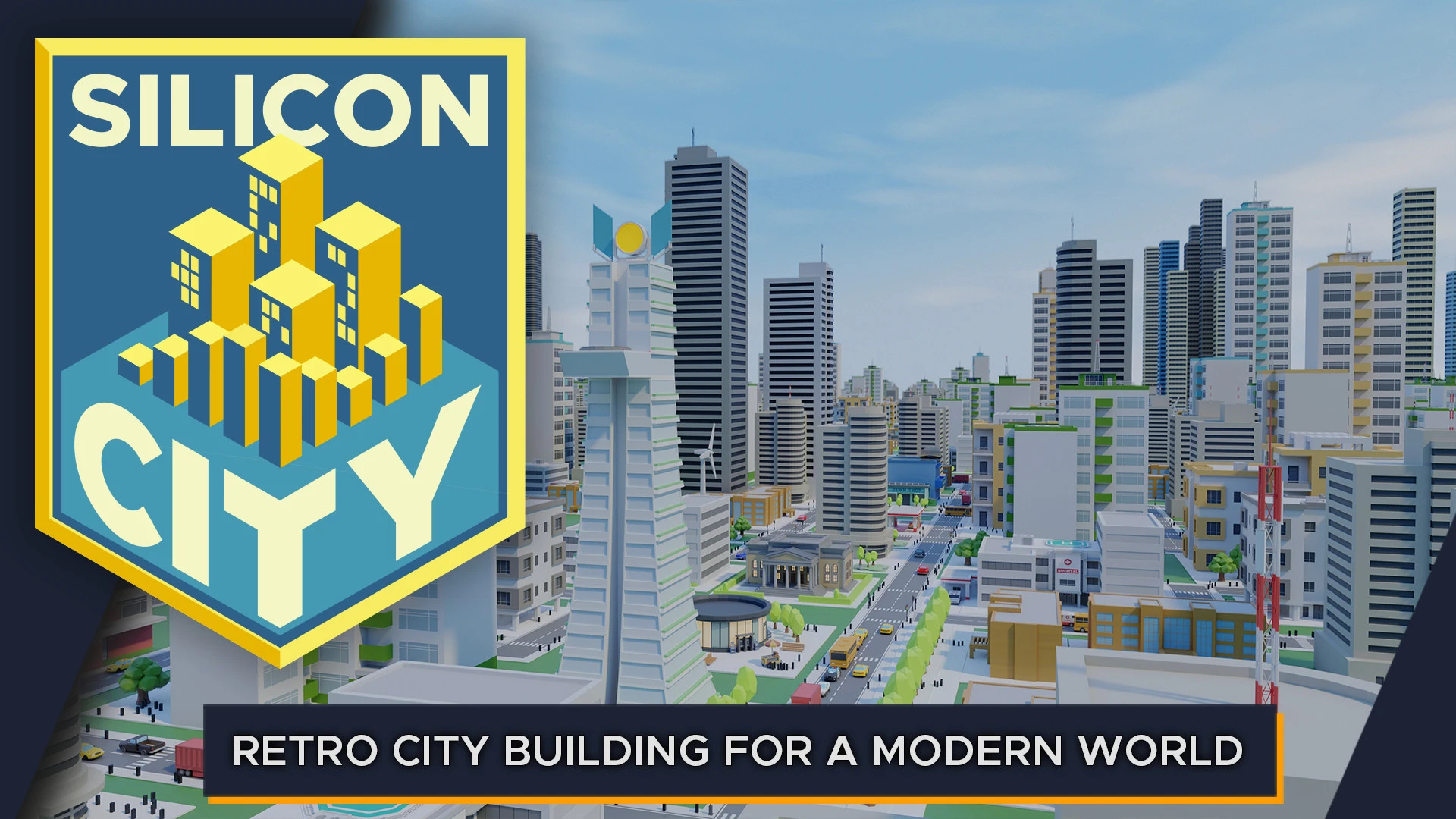 Игра про строительство города в стиле ретро "Silicon City" выйдет сегодня на ПК в раннем доступе Steam