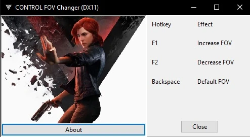 Control "Изменение поля зрения (FOV)"