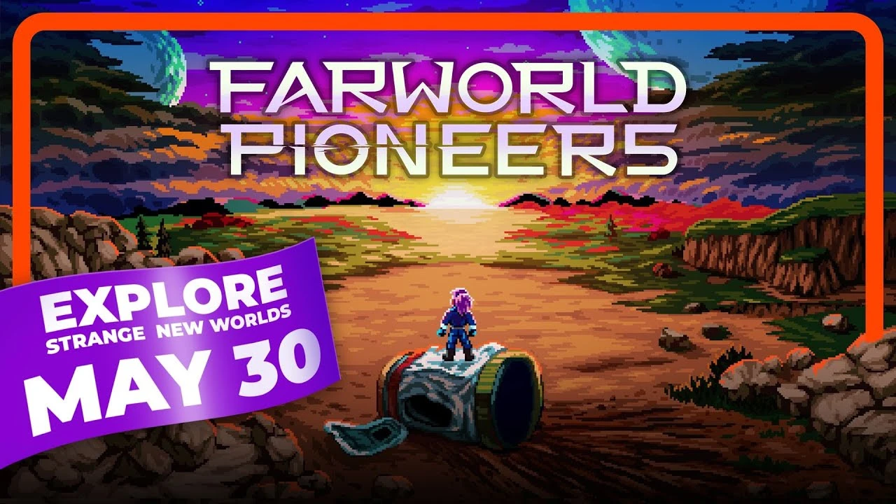 2D-игра на выживание Farworld Pioneers, от бывших разработчиков Rimworld и Starboud, выйдет 30 мая
