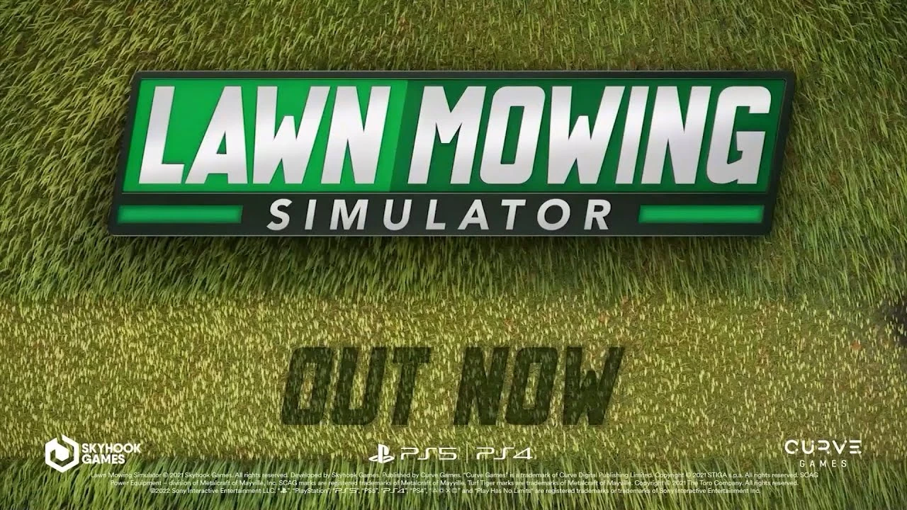 Lawn Mowing Simulator стала доступна на консолях PlayStation