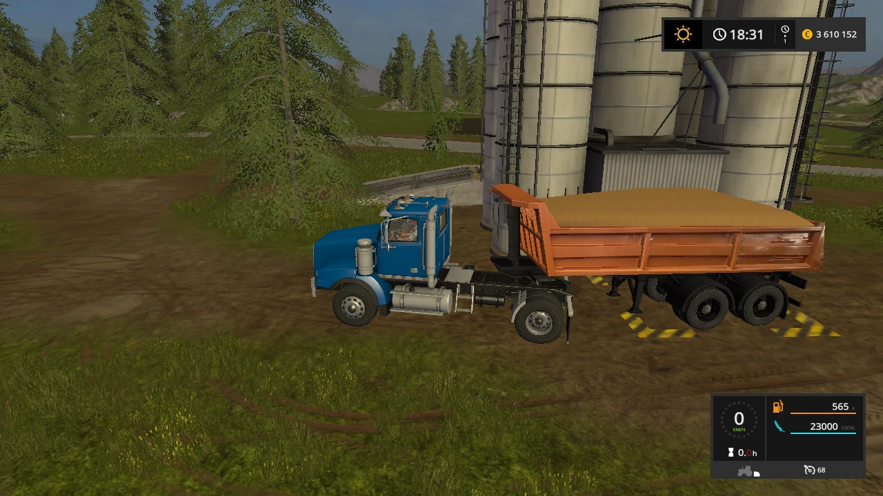 Farming Simulator 17 "Полуприцеп СЗАП-9517" [v.1.17]