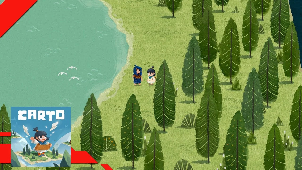 Запись игрового процесса приключенческой головоломки Carto