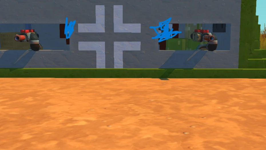 Scrap Mechanic "бункер"