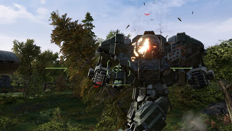 Разнообразные биомы в тизерном ролике MechWarrior 5: Mercenaries