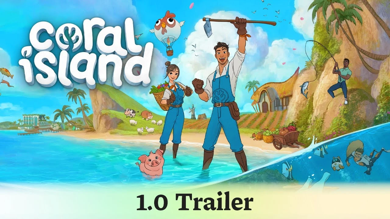 Красочная фермерская ролевая игра Coral Island покинула ранний доступ