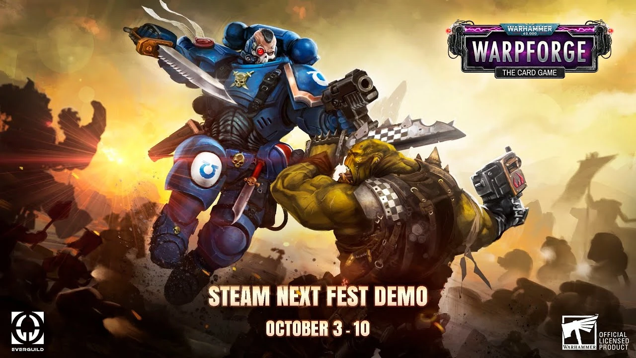Создатели карточной игры Warhammer 40,000: Warpforge представят две новые фракции и демоверсию на следующей неделе
