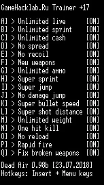 S.T.A.L.K.E.R.: Call of Pripyat - Dead Air: Трейнер/Trainer (+17) {LIRW / GHL} - Updated: 24.07.2018