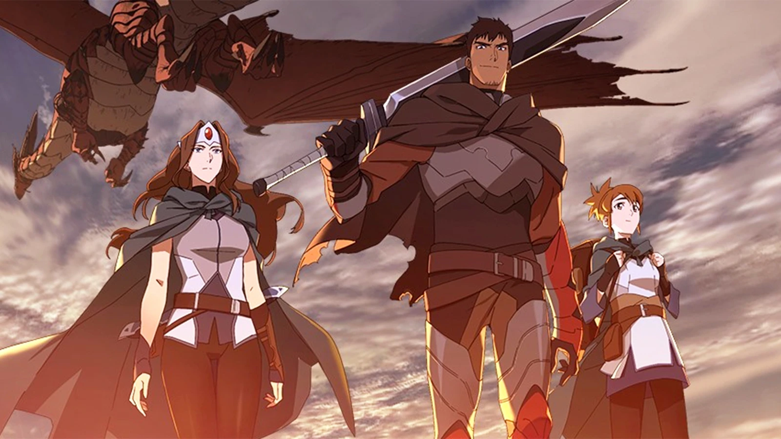 Аниме "DOTA: Кровь дракона" вошло в топ-3 российского Netflix и топ-4 украинского