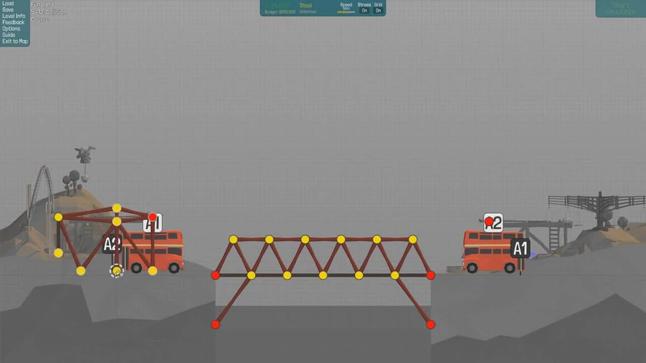 Poly Bridge. Обзор игры и рецензия - Лёша играет