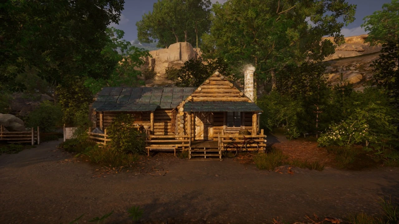 Странный человек и место его обитания в "Храме Зеленой Луны"