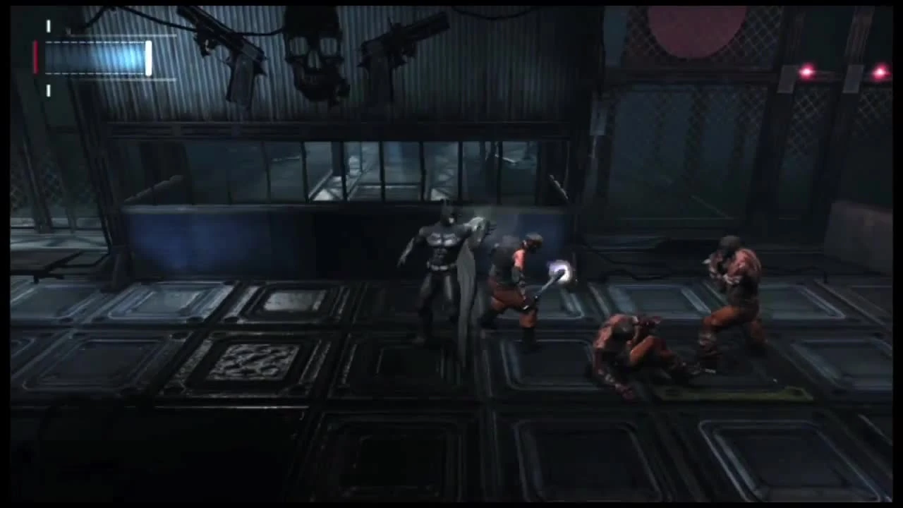 Batman: Arkham Origins Blackgate "Боевая механика в игре"