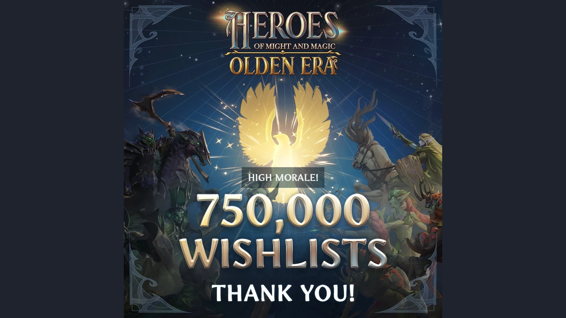 Heroes of Might and Magic: Olden Era собрала более 750 тысяч вишлистов в Steam