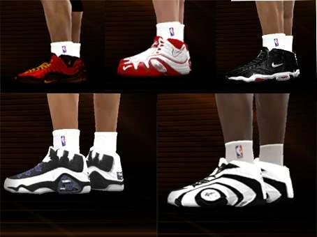 NBA 2K10 "Retro Shoes Pack"