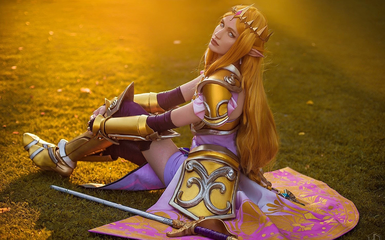 Принцесса с мечом - косплей на The Legend of Zelda