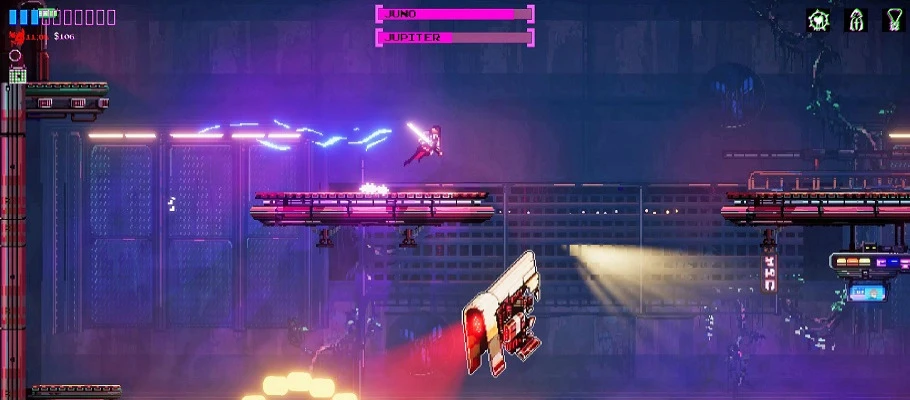 Релизный трейлер и запись игрового процесса Black Future '88