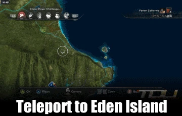 Test Drive Unlimited 2: Чит-Мод (Free Teleport / Свободная Телепортация)