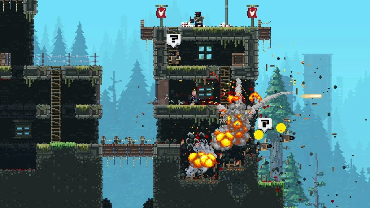 Broforce будет бесплатна для подписчиков PlayStation Plus в марте