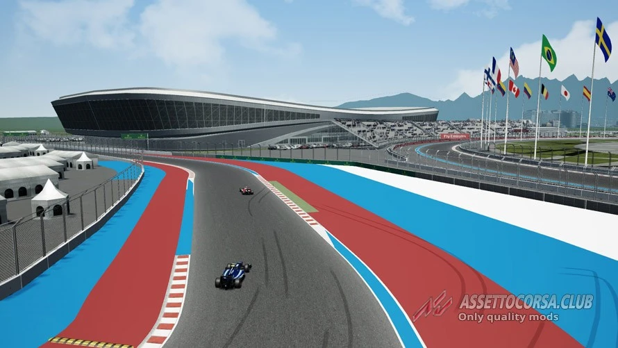 Assetto Corsa "Сочи автодром v1.4"
