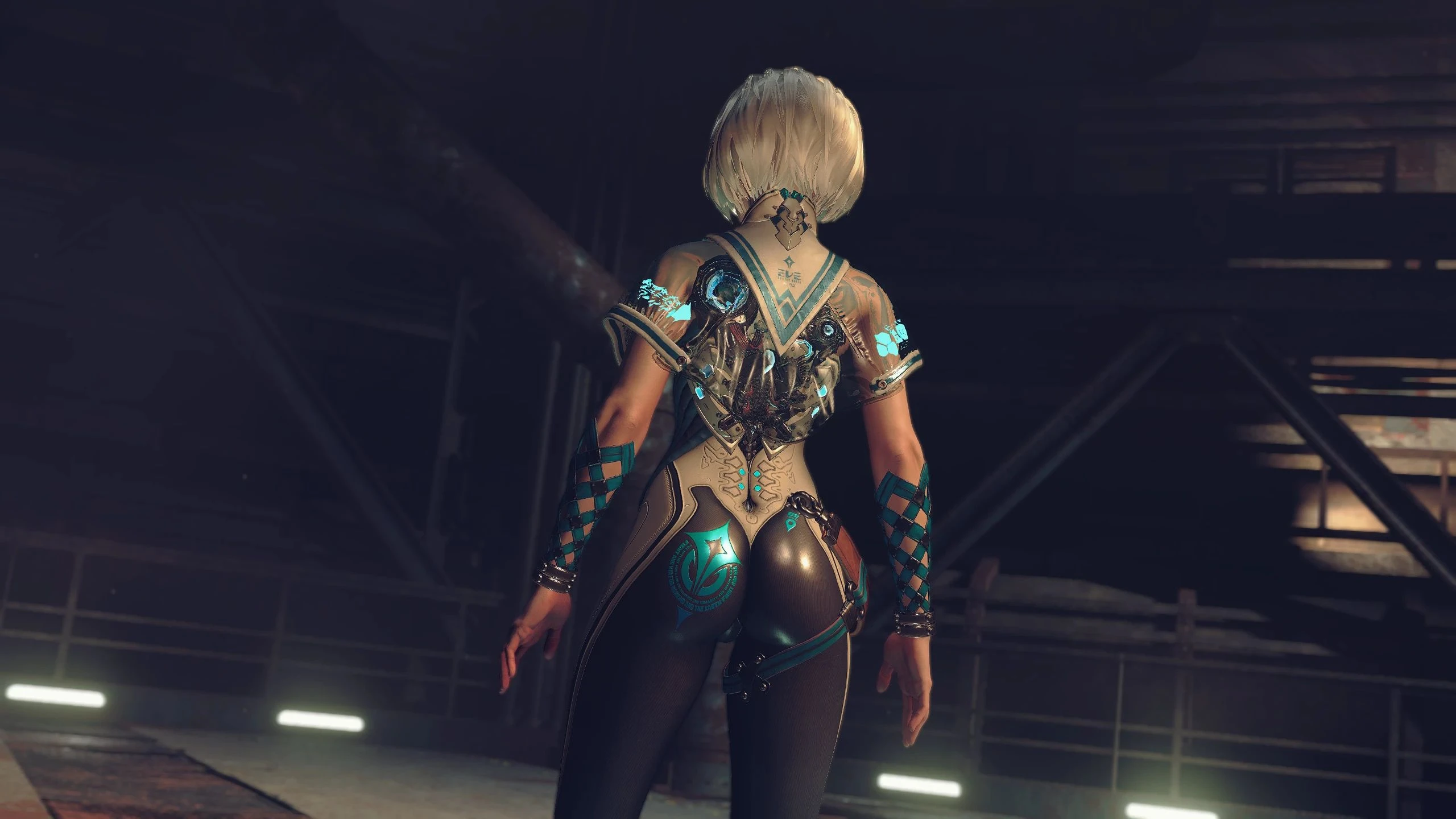 NieR: Automata "2B-A2 Водолазный костюм Планета Stellar Blade"