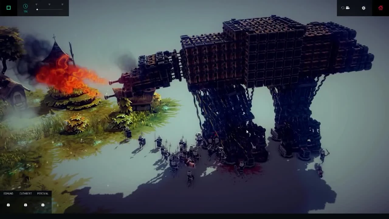 Besiege - АТ-АТ4 из Звёздных Войн