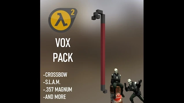Teardown "Half-Life 2 Vox Pack - оружие Half-Life 2[1.7.0]