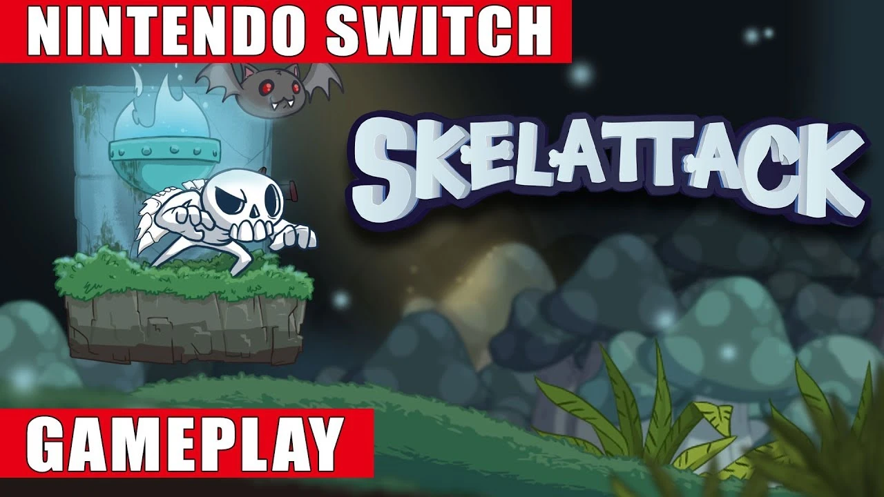 Геймплей Switch-версии Skelattack
