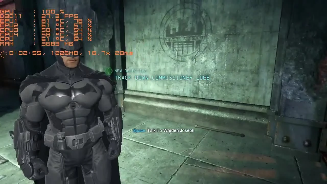 Batman Arkham Origins - Pentium g4560 - Intel HD 610 - 8GB RAM