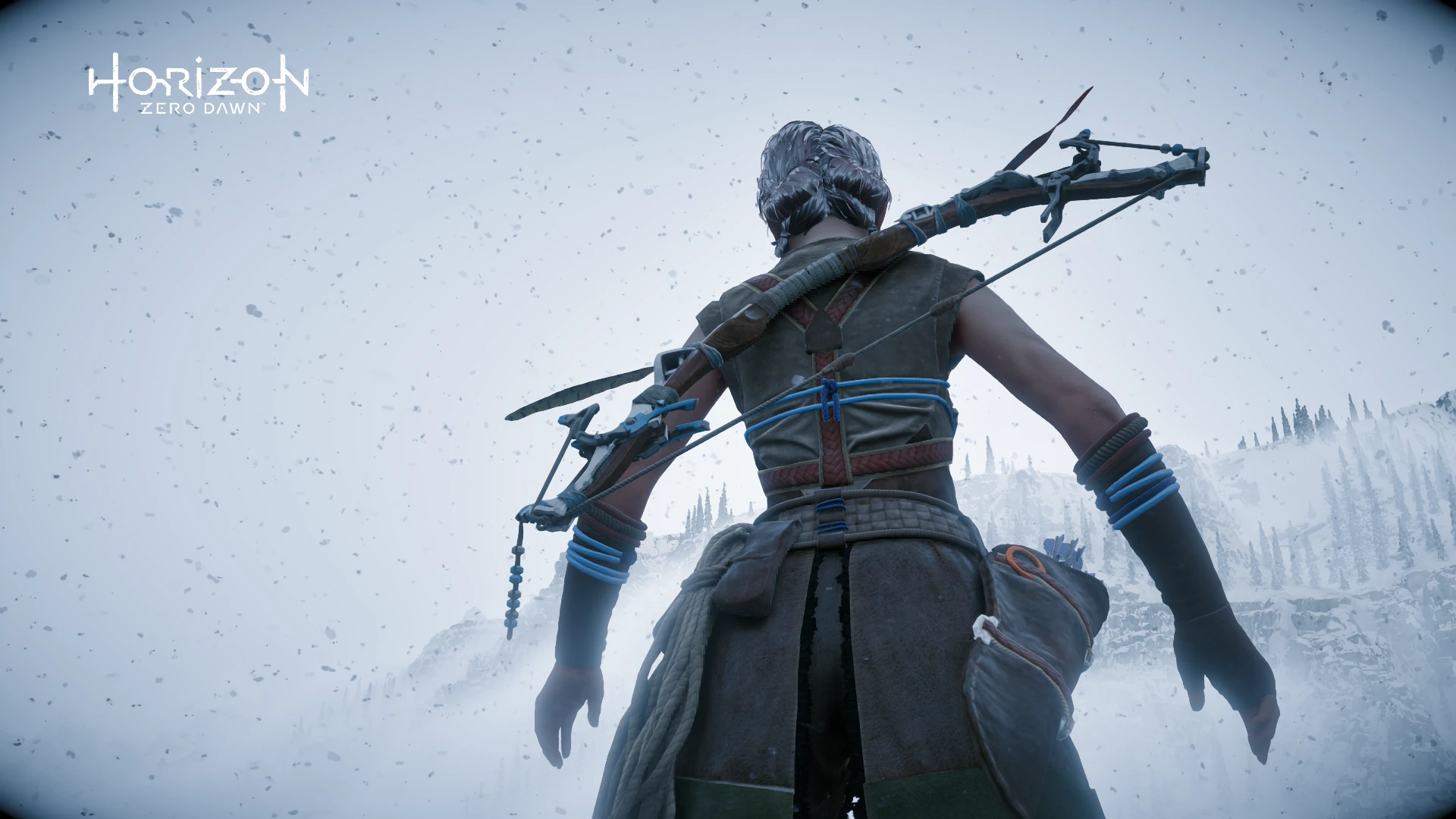 Horizon Zero Dawn "Новая причёска Элой - пучки из косичек"