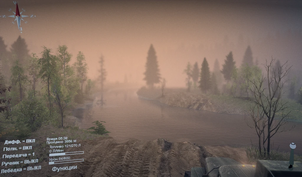 Spintires "Карта "Хребет" от 13.04.15"