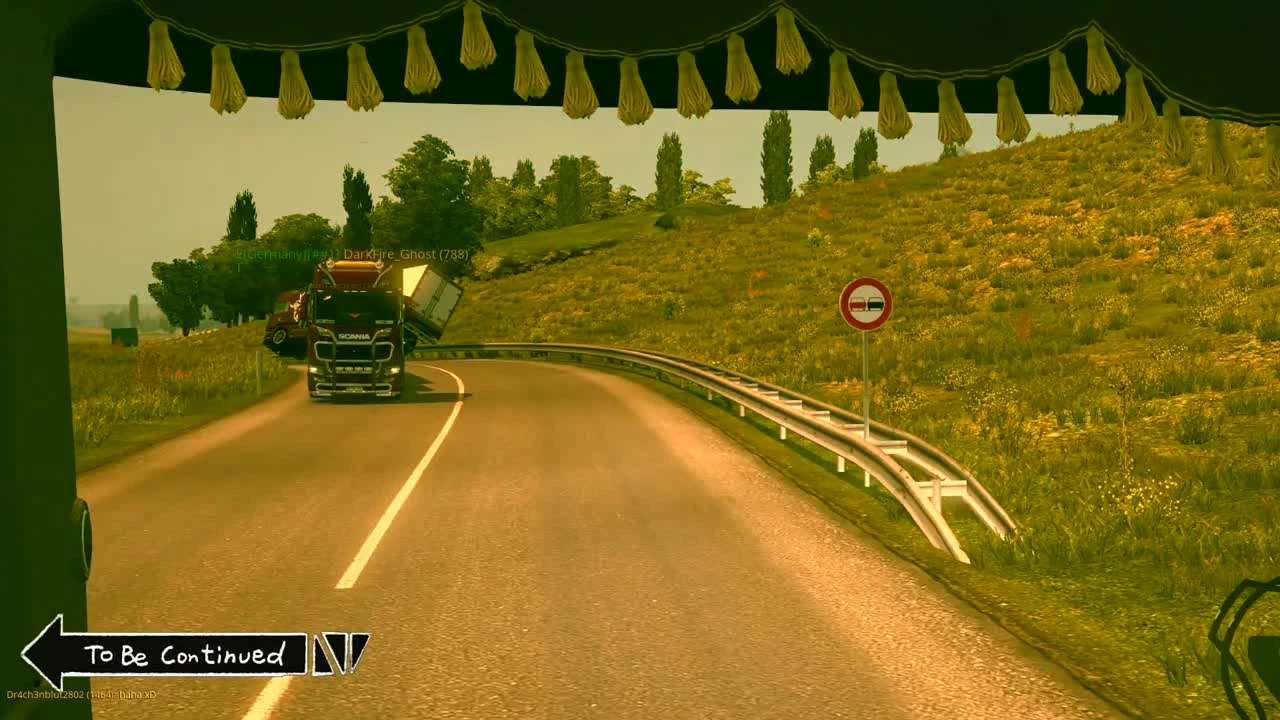 ETS2 MP случайные и смешные моменты #82