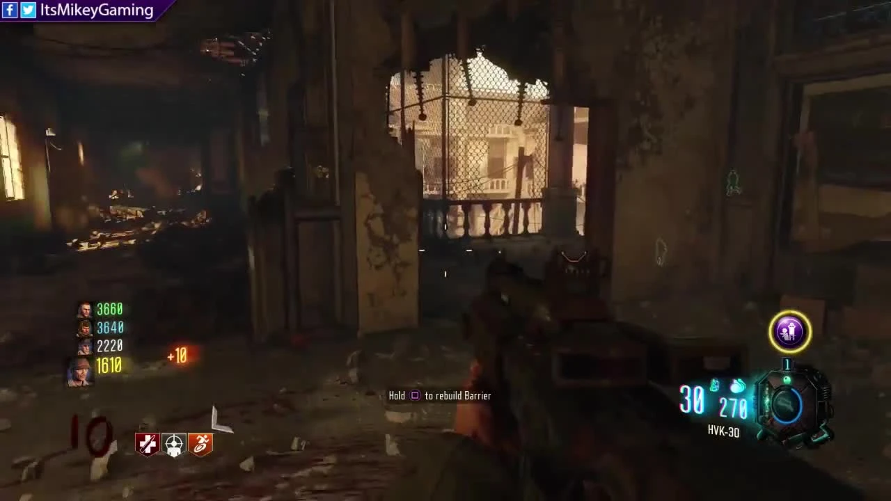 Zombies Chronicles - геймплей (Call of Duty: Black Ops 3)