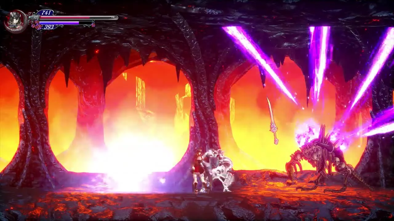 Bloodstained- Ritual of the Night - Оробас босс