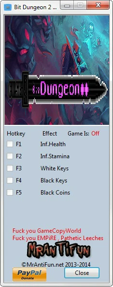 Bit Dungeon 2: Трейнер/Trainer (+5) [1.95] {MrAntiFun}