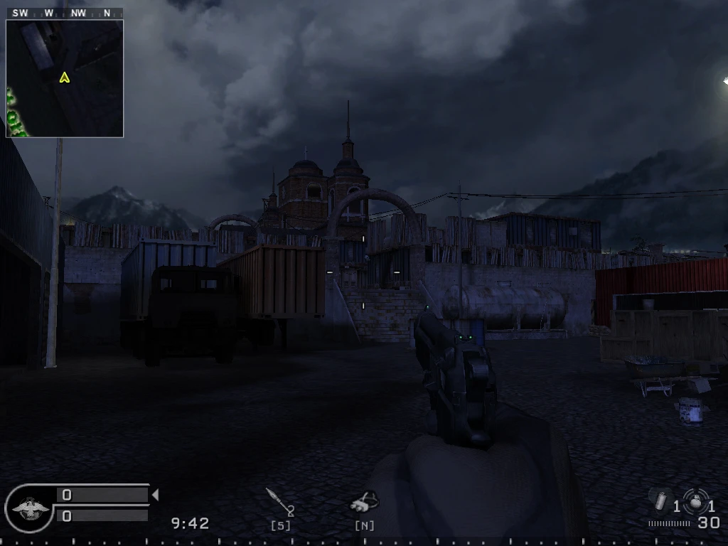 Call of Duty 4: Modern Warfare "Карта - Monastery"